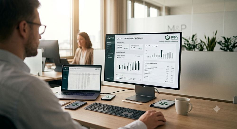 Digitale Steuerberatung am Arbeitsplatz